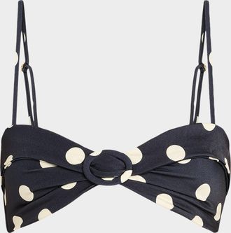 Cult Gaia Alouette Bandeau Bikini Top