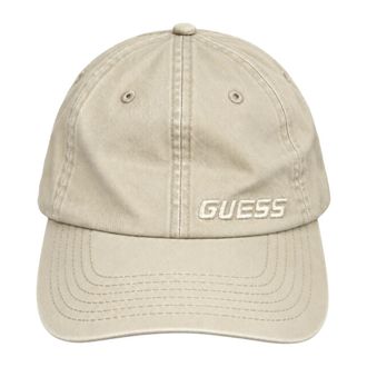 Guess Cappellino da baseball con tintura sbiadita - - Accessories - Uomo - Beige - ONE SIZE