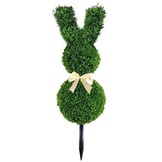 OEM &Aacute;rbol De Pascua Artificial Con Forma De Conejo, De 50 Cm, Relleno De Boj Artificial, Ideal Para Decorar El Porche Y El Jard&iacute;n