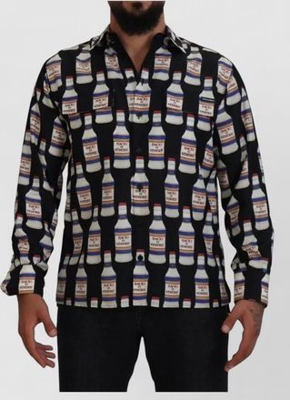Dolce & Gabbana silk printed shirt