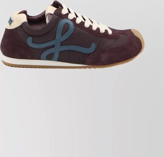 Loewe asymmetrical ballet runner sneakers