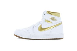 Nike Jordan (WMNS) Air Jordan 1 OG White Metallic Gold FD2596-107