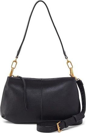 Hobo Vance Shoulder Crossbody Shoulder Womens Handbags Black, Leather