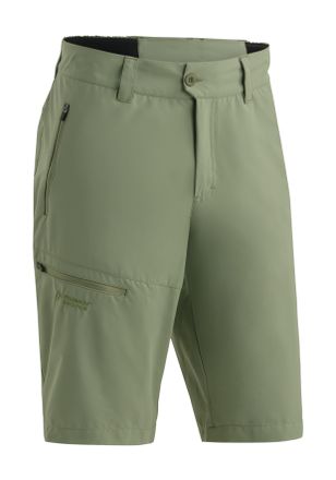 Maier Sports Outdoorhose MAIER SPORTS Nil Short Loop, Herren, Gr. 46, Normalgr&ouml;ssen, gr&uuml;n (heugr&uuml;n), 100% Polyester, Hosen Outdoorhose, Herren Shorts, kurze Wander