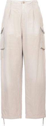Maison Margiela Beige Cotton Cargo Pants