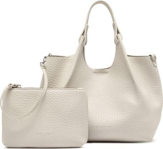 Gianni Chiarini Dua Leather Hobo Shoulder Bag in Off-White at Nordstrom