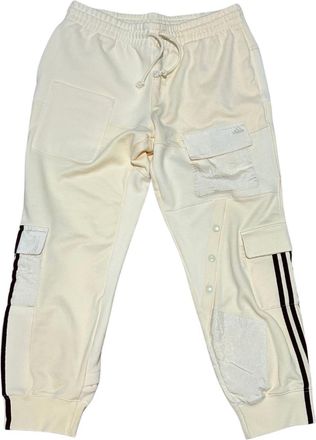 adidas Mens Cargo Sweatpants In Ecru