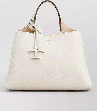 Tod's shoulder bag detachable strap top handle
