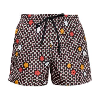 Maison Margiela Beachwear, male, Multicolor, Size: XS Swim Shorts