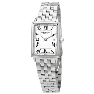 Raymond Weil Toccata Quartz White Dial Ladies Watch 5925-ST-00300