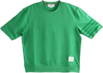 Thom Browne T-Shirt mit 4-Streifen-Detail