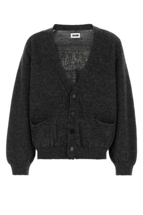 Magliano Dark Grey Relaxed Cardigans