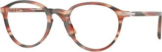Persol Po 3218V Optisch Montuur - unisex - Brillen - Rood - 51 MM - Accessoires