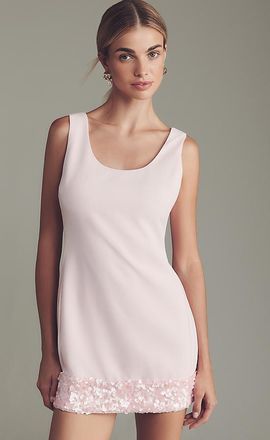 endless rose Low-Back Sequin Mini Dress