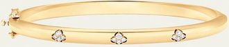 Sara Weinstock 18K Yellow Gold Dujour Four-Cluster Diamond Bangle Bracelet