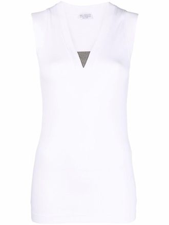 Brunello Cucinelli Cotton Tank Top