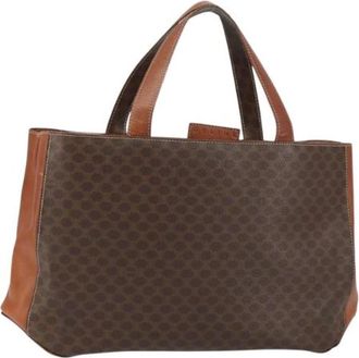 Celine Pre-owned Plastic Tote Bag - Dames - Vintage Shopper - Bruin - ONE Size - Vintage