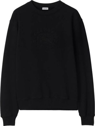 Burberry EKD Embroidered Cotton Sweatshirt, Size X-Small