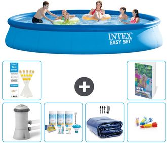 Intex Piscina Easy Set Redonda - 457x84 Cm - 7-piezas S282