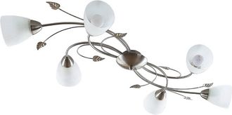 Lindby L&aacute;mpara De Techo yannie En Gris Metal - Lindby