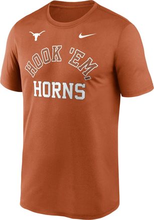 Nike Texas Primetime Arch Mantra Legend Nike Mens Dri-FIT College T-Shirt in Orange | NKGK81FTXE-ZZX