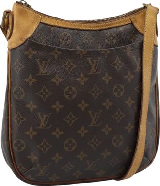 Louis Vuitton Odeon Monogram Canvas Brown Canvas Handbag (Pre-Owned)