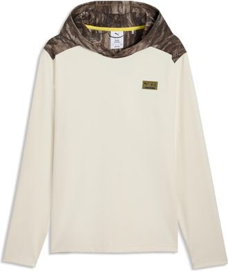 Puma Felpa con cappuccio da golf PUMA x REALTREE CLOUDSPUN Tech da uomo, Accessori, Bianco, XXL