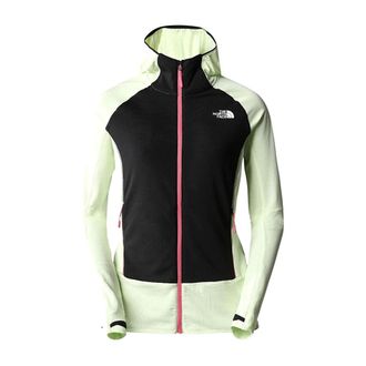 The North Face Bolt Polartec Hoodie - Dames - Fleece jassen - Groen - XS - Polyester - Fitness