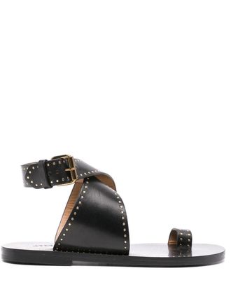 Isabel Marant Jools studded sandals - Black
