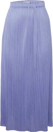 Pleats Please Issey Miyake Geplooide mini-rok - Paars