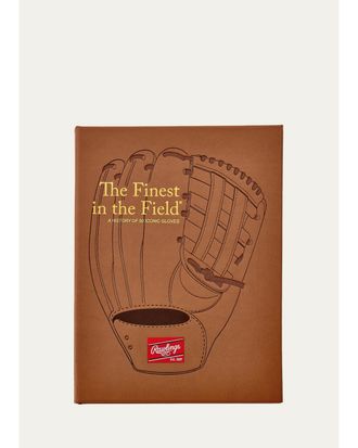 Graphic Image The Finest in the Field: A History of Iconic Gloves Leather-Bound Book by Ed Wheatley