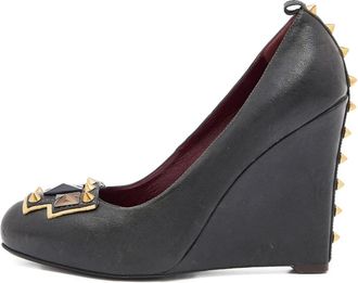 Marc Jacobs pre-owned 145mm wedge pumps - Black