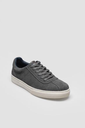 Ben Sherman Bentley II Su&egrave;de Heren Grijze Sneakers