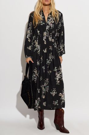 Isabel Marant Lynoa Dress, Womens, Black