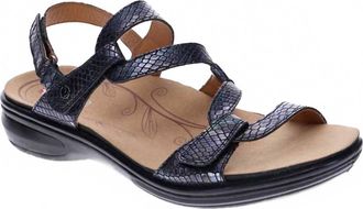 Revere Comfort Shoes Womens Emerald Sandals In Slate Interest