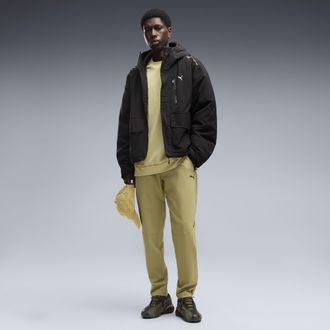 Puma Pantaloni da training elasticizzati a 4 vie PUMATECH da uomo, Accessori, Marrone, XXL