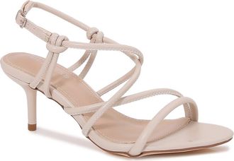 Berness Honesty Strappy Kitten Heel Sandal in Beige at Nordstrom Rack, Size 7.5