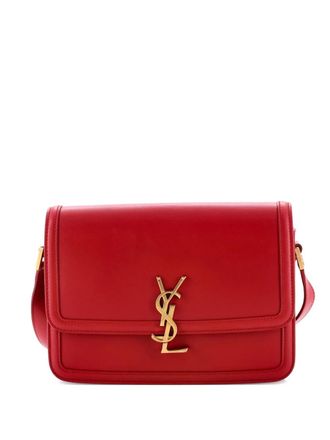 Saint Laurent Solferino Bag Leather Medium shoulder bag - Rood