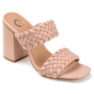 Journee Collection Women & apos;s Melissa Medium and Wide Width Dress Sandals