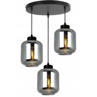 OEM L&aacute;mpara Colgante Moderna Y Elegante Con Pantalla De Cristal