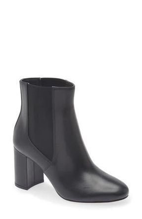 Stuart Weitzman Celina Chelsea Bootie in Black at Nordstrom Rack, Size 10