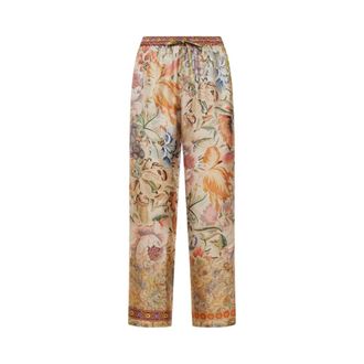 Pierre-Louis Mascia Wide Trousers, female, Multicolor, Size: XS Aloe 10959 Wide Trousers