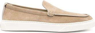 Woolrich Beige Slip On Loafers