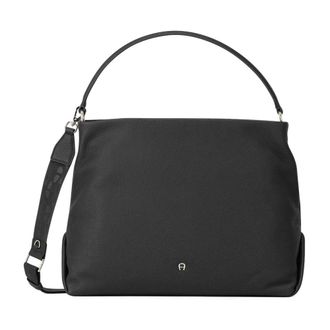 Aigner Crossbody Tas - Heren - Schoudertassen - Zwart - ONE Size - Leer - Tassen