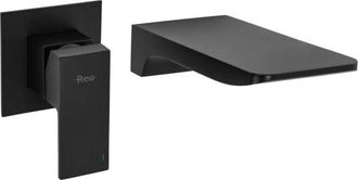 Rea Grifo De Lavabo Empotrado Mason Negro Sku Rea-b0690