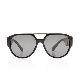 Versace Medusa Aviator Sunglasses