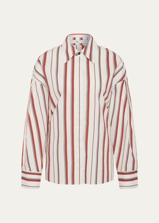 Sir. Alva Long-Sleeve Oversized Poplin Shirt