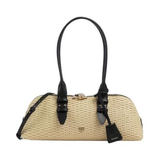 Pinko Shoulder Bags - Dames - Schoudertassen - Beige - ONE Size - Tassen