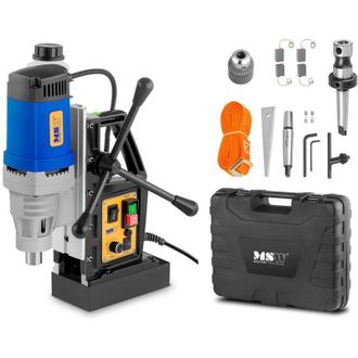 MSW Bike Accessories Msw - Taladro Magn&eacute;tico - 1380 Watt - 600 Rpm - V&aacute;stago Weldon - 19 Mm