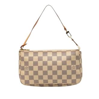 Louis Vuitton Pre-owned Pochette Accessoires - Dames - Pre-owned - Wit - Maat: ONE Size Zijde